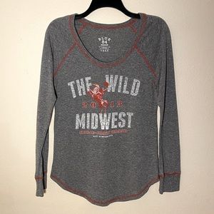The Wild MidWest Raglan Tee